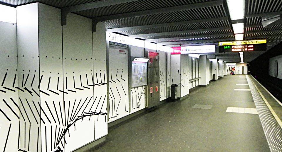 metro lyon sytral signaletique